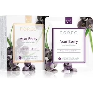 FOREO UFO Acai Berry изглаждаща маска 6 x 6 гр