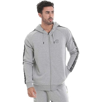 Golds Gym Pánská mikina Zipper šedá