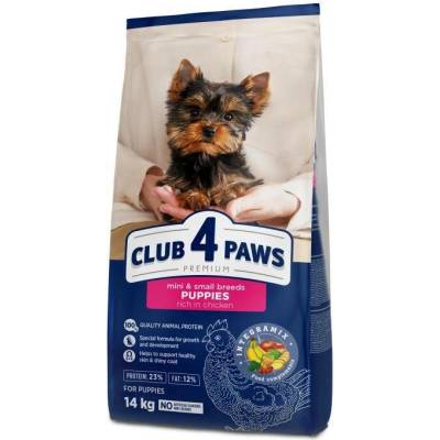 Club4Paws Premium Pro štěňata miniaturních a malých plemen Kuře 14 kg