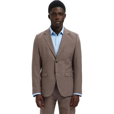 SELECTED Сако Selected Theo Slim Fit blazer - Brown (Morel)