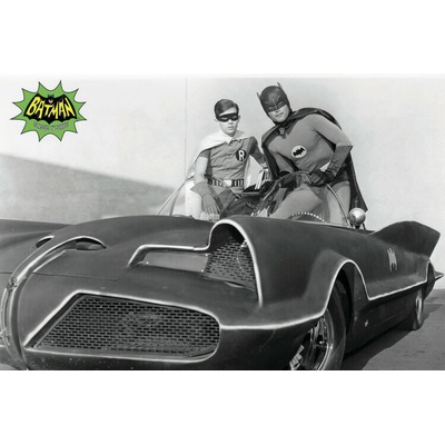 Europosters Plagát, Obraz - Batmobile 1966, 40 × 26.7 cm