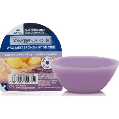 Yankee Candle vonný vosk do aróma lampy Lemon Lavender Citrón a Levanduľa 22 g