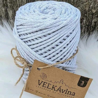 Velká vlna Špagát 3mm Opalit