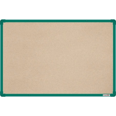 VMS VISION, s.r.o. Textilná nástenka boardOK so zeleným rámom 600 x 900