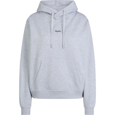 Rapha Дамски суичър Rapha Women's Cotton Hoodie - Light Grey / Black (117-3638-0114)