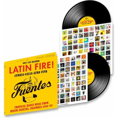 Soul Jazz Records - LATIN FIRE! CUMBIA SALSA AFRO-FUNK - TROPICAL DANCE MUSIC Vinyl