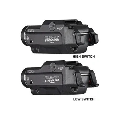 Streamlight TLR-10 FLEX 1000 lm červený laser