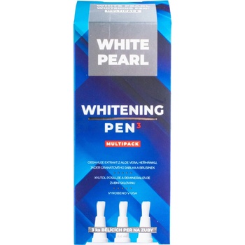 White Pearl bieliace pero na zuby 3 ks