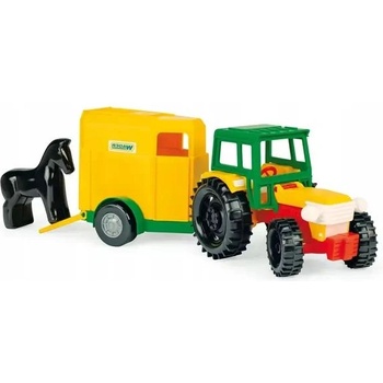 Wader Влекач: Трактор с ремарке за коне (35003)
