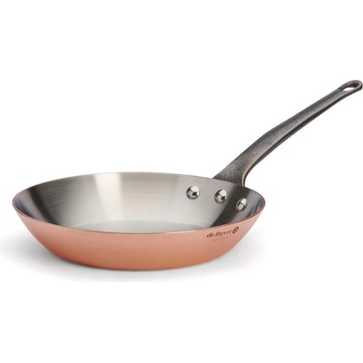 de Buyer Měděná pánev PRIMA MATERA 24cm tmavá rukojeť