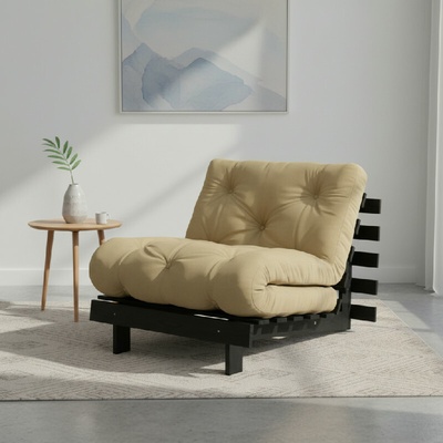 Karup Design – Variabilní křeslo Roots Black/Wheat Beige