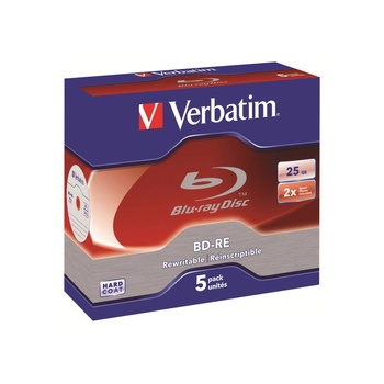 Verbatim 43615 празен Blu-Ray диск BD-RE 25 GB 5 броя (43615) (43615)