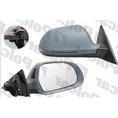 Audi A5 6/2007-2011 spätné zrkadlo Pravé sklopné do r.v.09