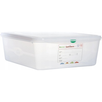 Denox gastronádoba GN2/3 s víkem GASTRONOX, 100 mm, polypropylen, objem 9 L