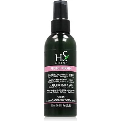 HS MILANO Perfect Keratin 10 In 1 Regenerating Mask регенерираща маска за коса 10 в 1 150 ml унисекс