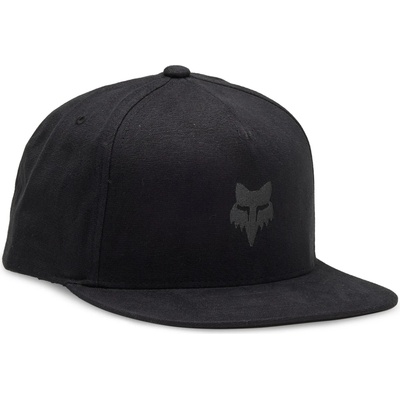 FOX Racing Мъжка шапка с козирка Fox racing Fox Head Snapback Hat Cap - Black / Charcoal - размер One Size (904-0671-0111)