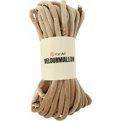 YarnArt Velourmallow 7102 svetlo hnedá