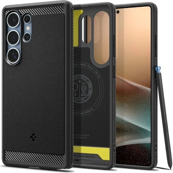 Spigen Rugged Armor Mag Case за Samsung Galaxy S25 Ultra - черен (8809971237826)