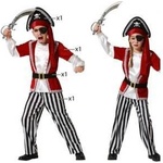 BigBuy Carnival Маскировъчен костюм за деца Многоцветен Пирати Размер 10-12 години