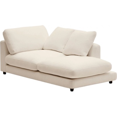 Kave Home Gala 193 cm pravá béžová čalouněná – Zboží Mobilmania