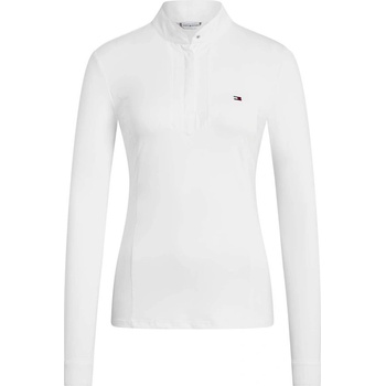 Tommy Hilfiger Tričko závodní Avon dl. rukáv dámské optic white