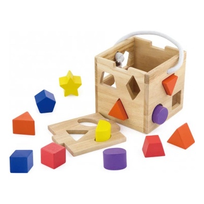 Alltoys vkládačka tvary kostka