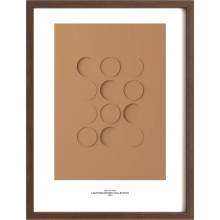 Idealform Poster no. 4 Shadow forms Barva: Terracotta, Velikost: 300x400 mm