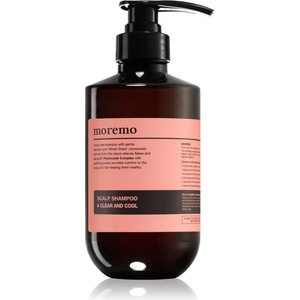 Moremo Scalp Shampoo Clear And Cool дълбоко почистващ шампоан против пърхот 500ml