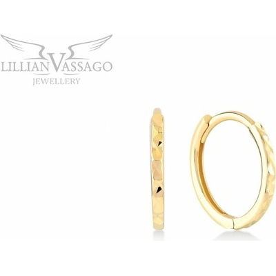 Lillian Vassago Zlaté krúžkové náušnice 1,16 cm LLV06-GER337