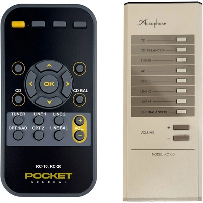 GENERAL Accuphase rc-10 - дистанционно управление дубликат (rc-10)