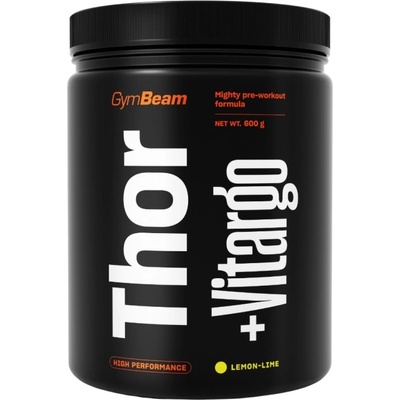 GymBeam Pre-Workout Thor + Vitargo [600 грама] Лайм