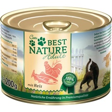 Best Nature Cat Adult losos kuracie a ryža 6 x 200 g