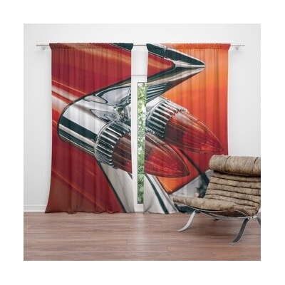 Sablio Závěsy Světla: 2 ks - 140x250 cm - Sablio