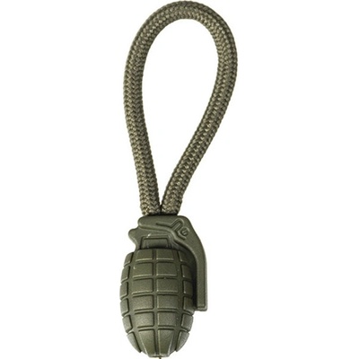 Taháček na zip Mil-Tec Ring Puller Pineapple 5 ks - olivový