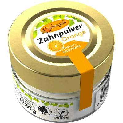 Birkengold Zubný prášok s pomarančom 30 g