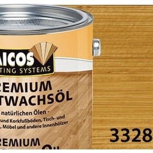 Saicos Premium Hardwax Oil 3328 Тик - Масло с твърда вакса 2.5л (7012)