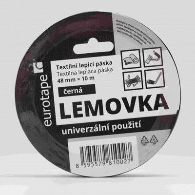 Jutex Kobercová páska 10 m čierna