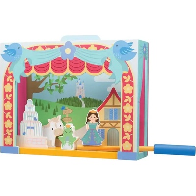 Orange Tree Toys Дървен игрален комплект Orange Tree Toys - Театър, Little Bluebird (OTT11082)