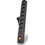 PremiumCord Acar S8 8 Plug 3 m Switch (ppacars8-3black)