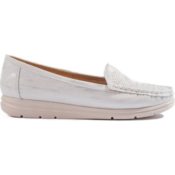 Shelovet Dámské mokasíny šedá