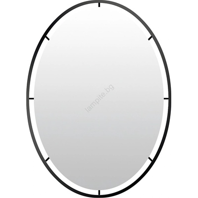 Výrobce po 1 ks Стенно огледало SALEM 80x60 см черно (P7419)