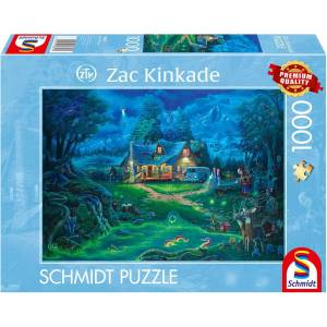 Schmidt Spiele Пъзел Schmidt от 1000 части - Обсебена къща (58607)