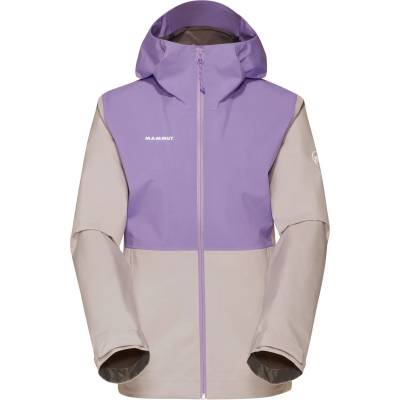 Mammut Дамско водоустойчиво яке Mammut Women's Linard Light Hardshell Hooded Jacket Waterproof jacket - Alpine Calamint / Lavandin - размер XS (102-4441-0111)