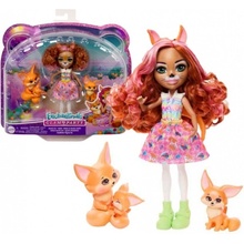 Mattel EnchanTimals Rodinka Filigree Fox s lištičkami HNT60