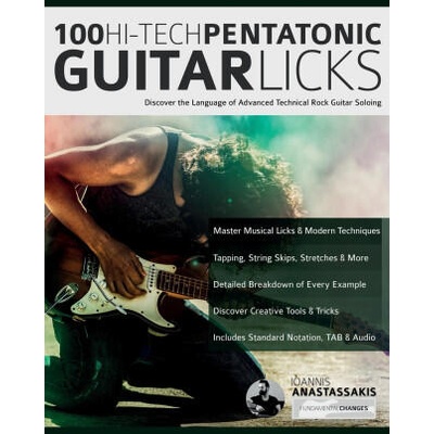 100 Hi-Tech Pentatonic Guitar Licks | Joseph Alexander, Tim Pettingale