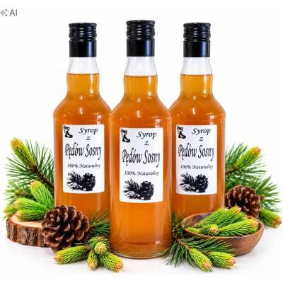 Lisek Sirup z borovicových výhonkov 0,5 l