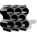 Koziol Стойка за вино за кухненски плот SET-UP, космическо черно, Koziol (KOZ3596526)