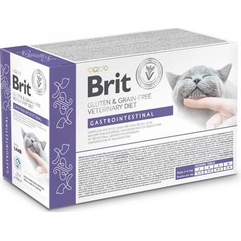 Brit VD Cat Fillets in Gravy Gastrointest 12 x 85 g