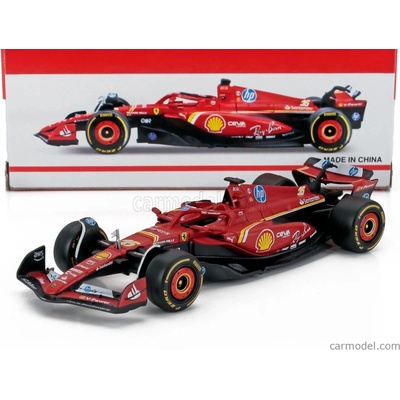 Bburago Ferrari F1 Sf 24 Team Scuderia Ferrari N 16 Winner Italy Monza Gp 2024 Charles Leclerc Červená Bílá Černá 1:43