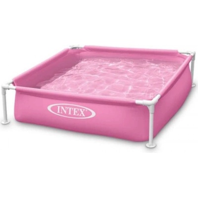 Intex 57172 Frame Mini růžový 122 x 122 x 30 cm
